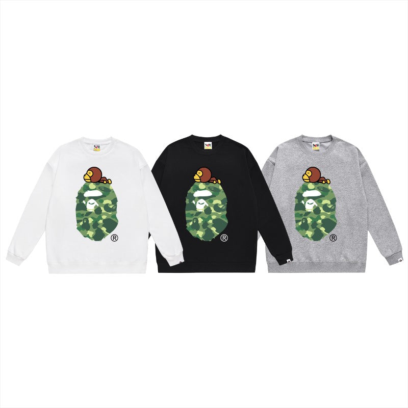 Bathing ape Crew neck sweatshirt