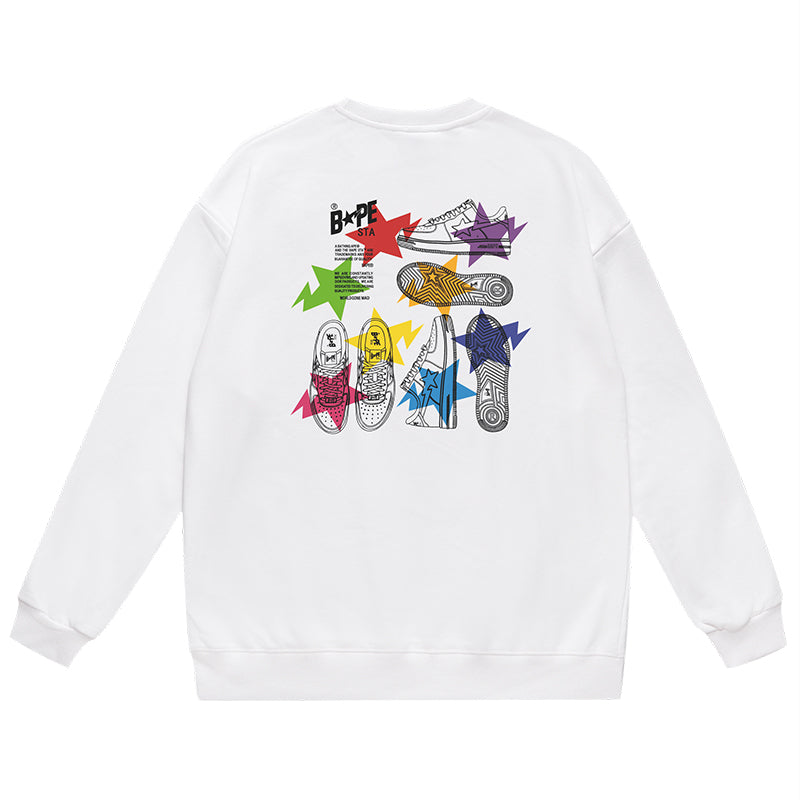 Bathing ape Crew neck sweatshirt