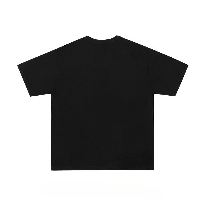 Men T Shirts Grimace Loose Couple Short Sleeves
