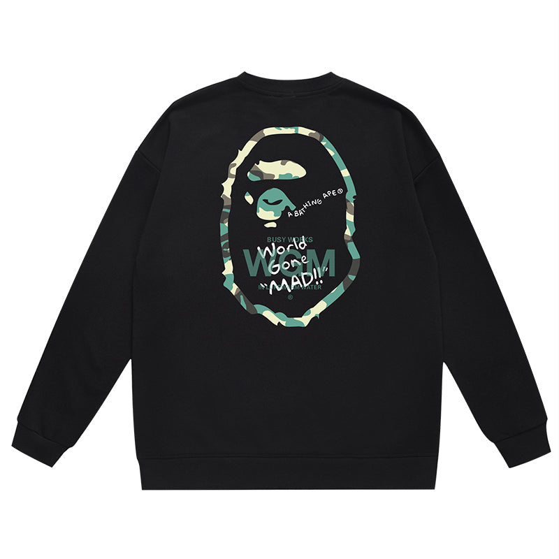 Bathing ape Crew neck sweatshirt
