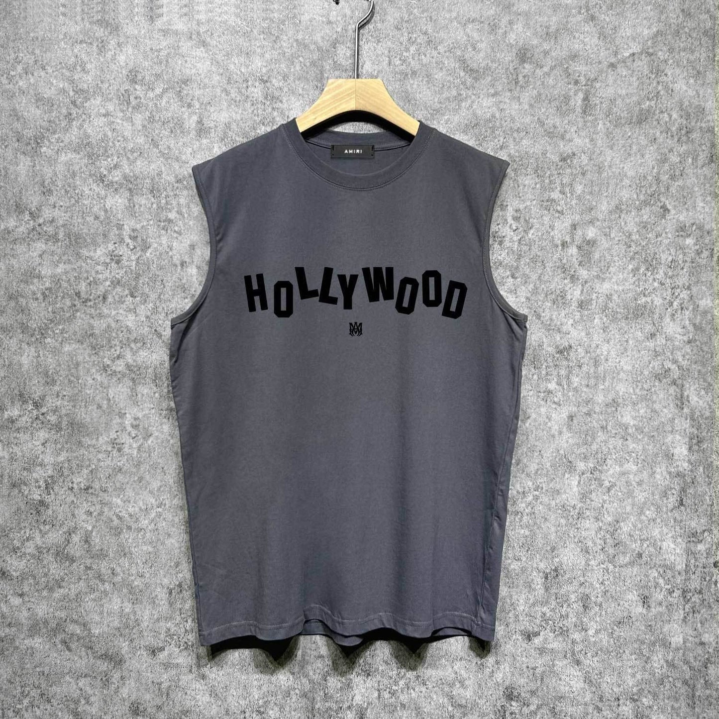 Amiri tank top hollywood letterprinting