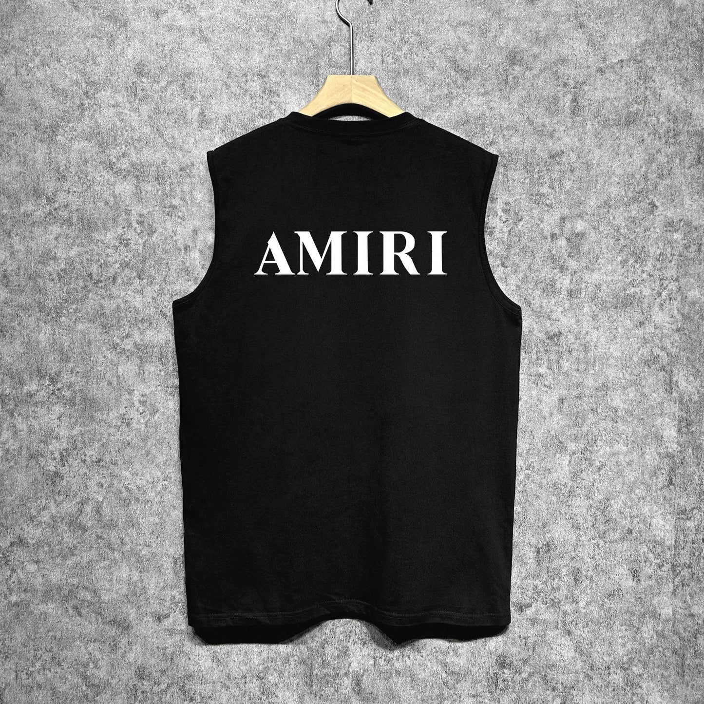 Amiri tank top new thick letterprinting
