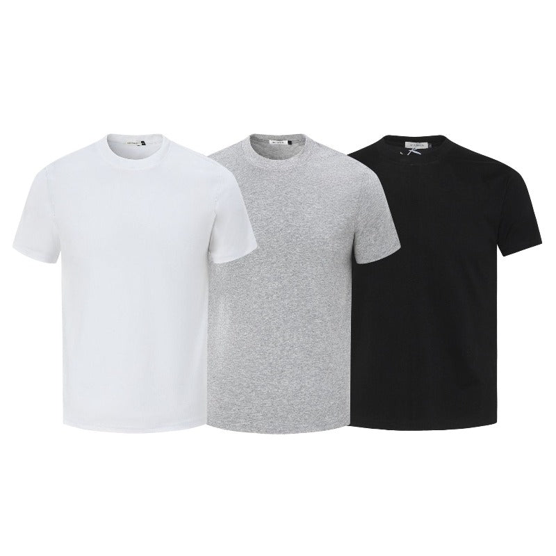 Men's t-shirts: american street style summer unisex solid color slim fit premium short sleeve tee