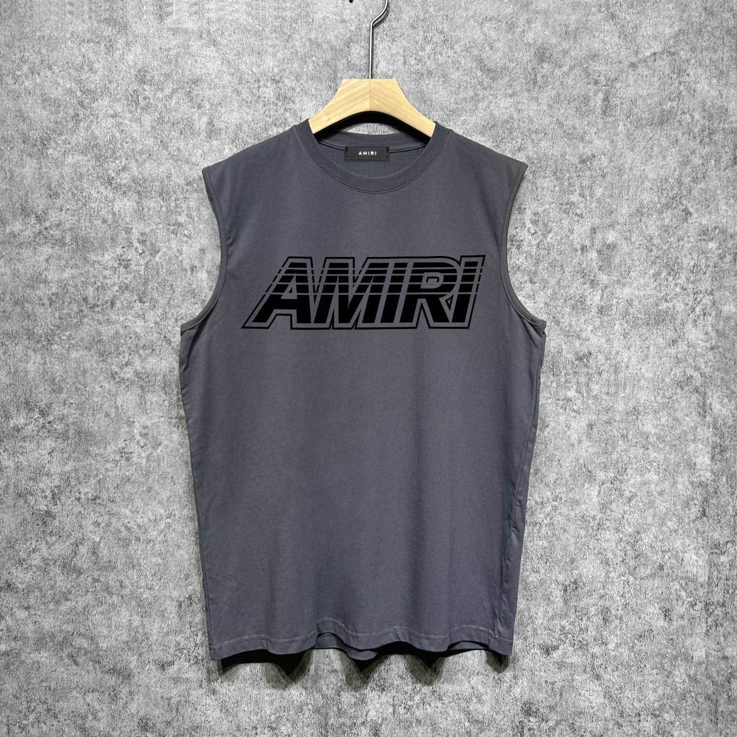 Amiri tank top missing grid printing