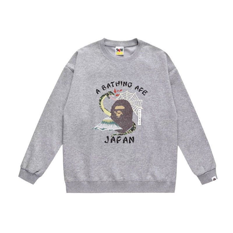 Bathing ape Crew neck sweatshirt