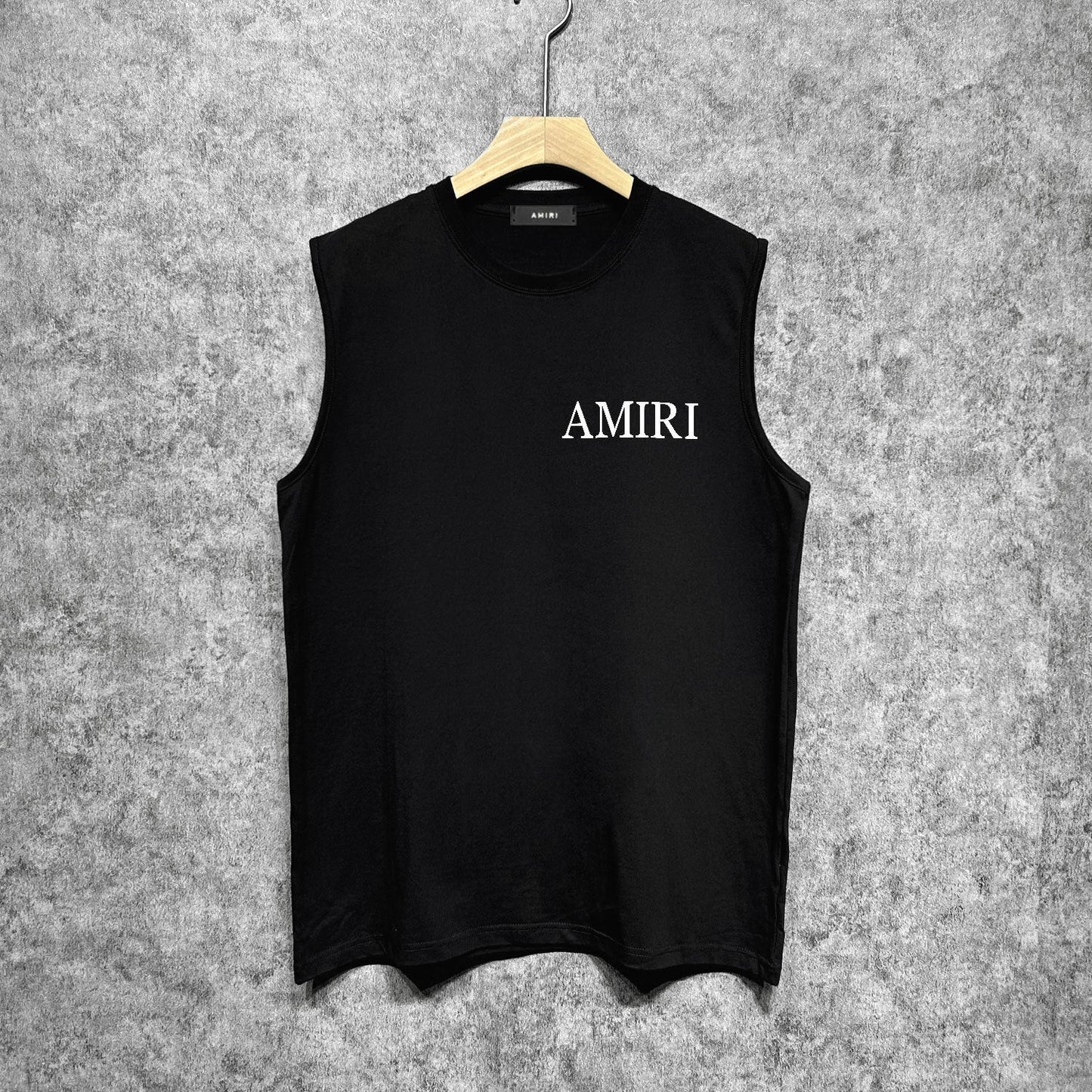 Amiri tank top angel sketch printing