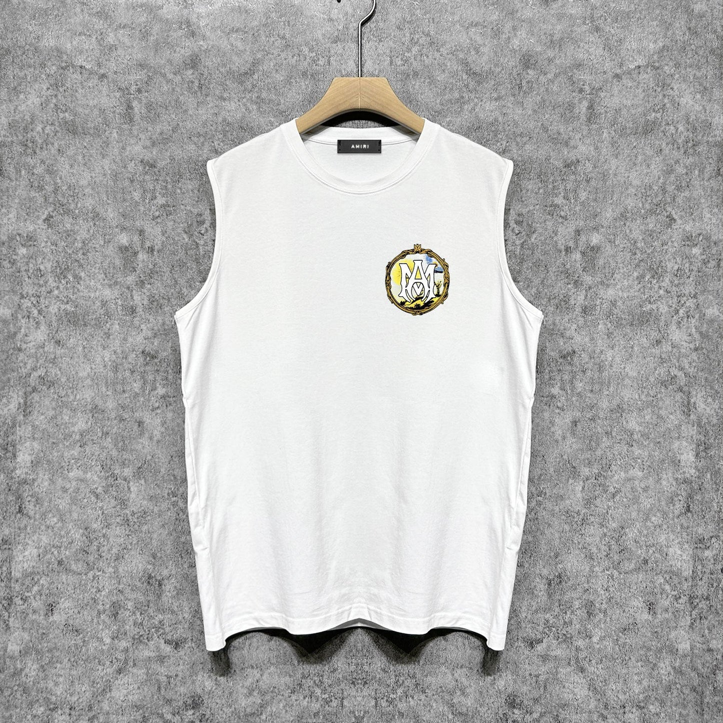Amiri tank top magic mirror printing