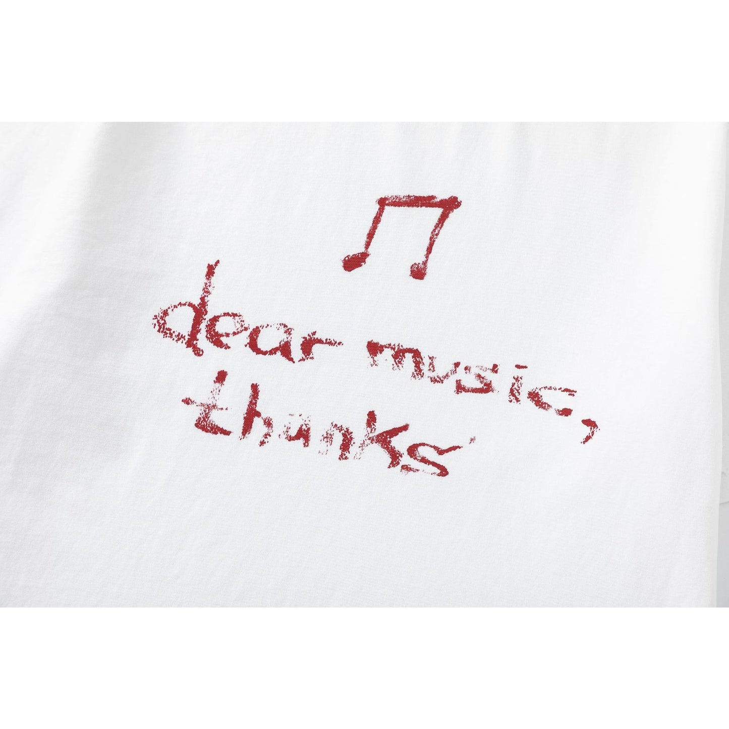 Men t shirts summer hand-painted letter small plate short sleeves