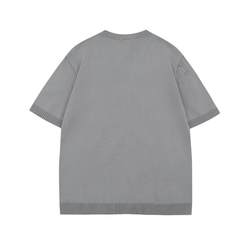 Men t shirts retroloose crew neck