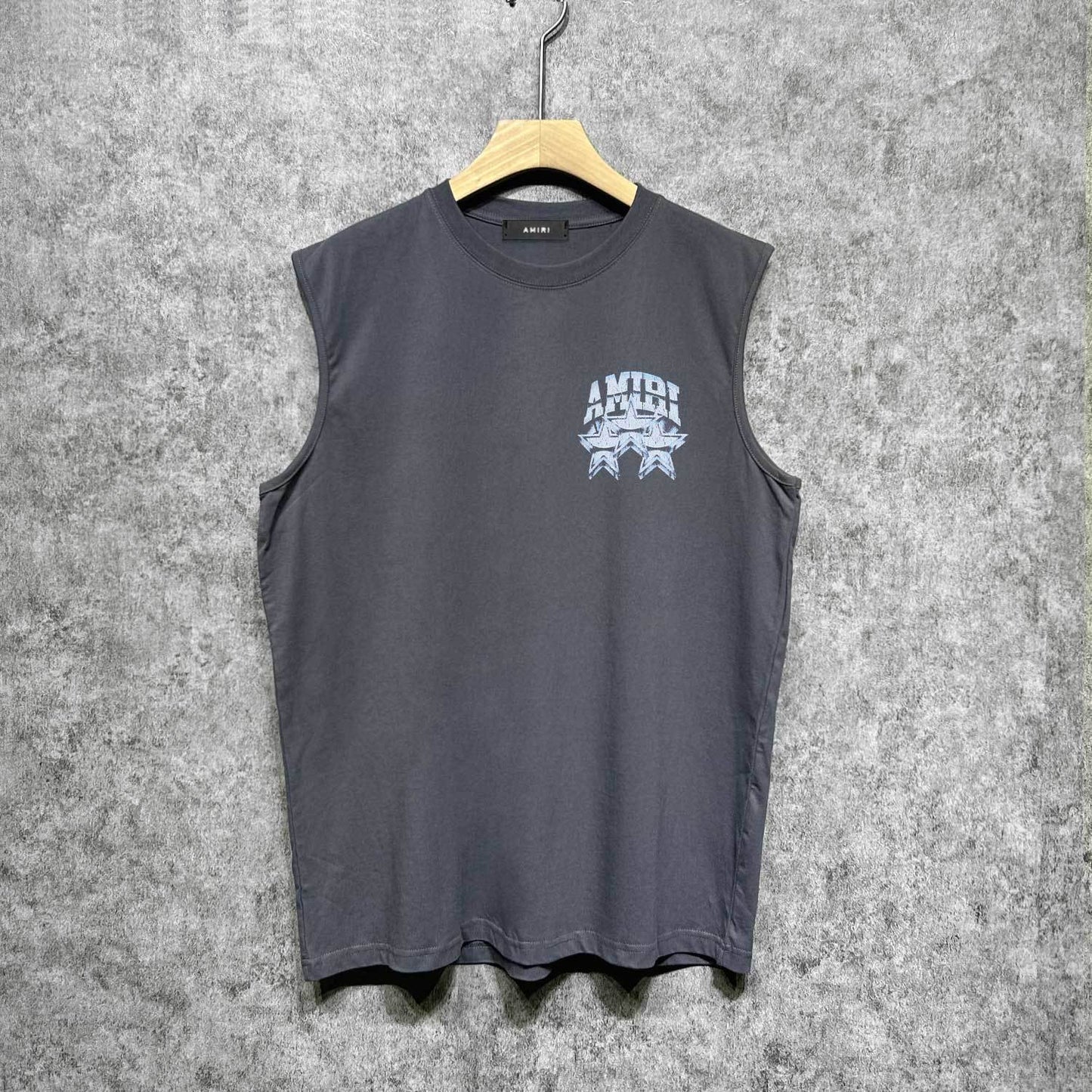 Amiri tank top five-star rose print