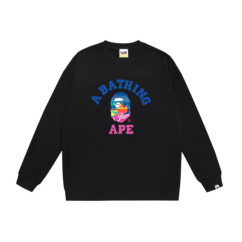 Bathing ape Crew neck sweatshirt