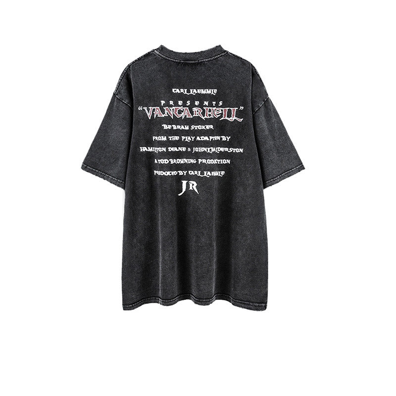 Mens T Shirts Old Loose Summer