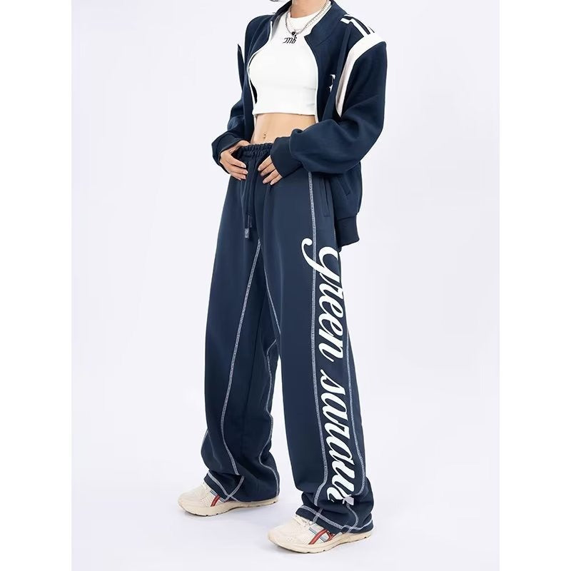 Women casual pants looseretro