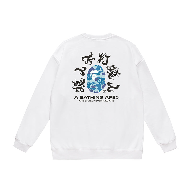 Bathing ape Crew neck sweatshirt