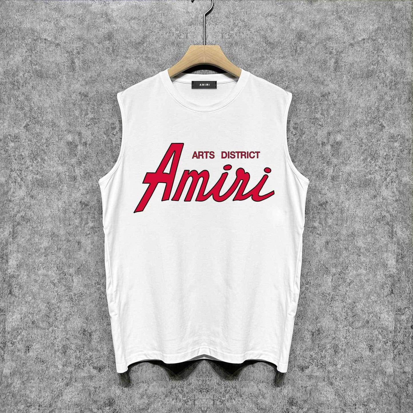 Amiri tank top stroke pure letterprinting