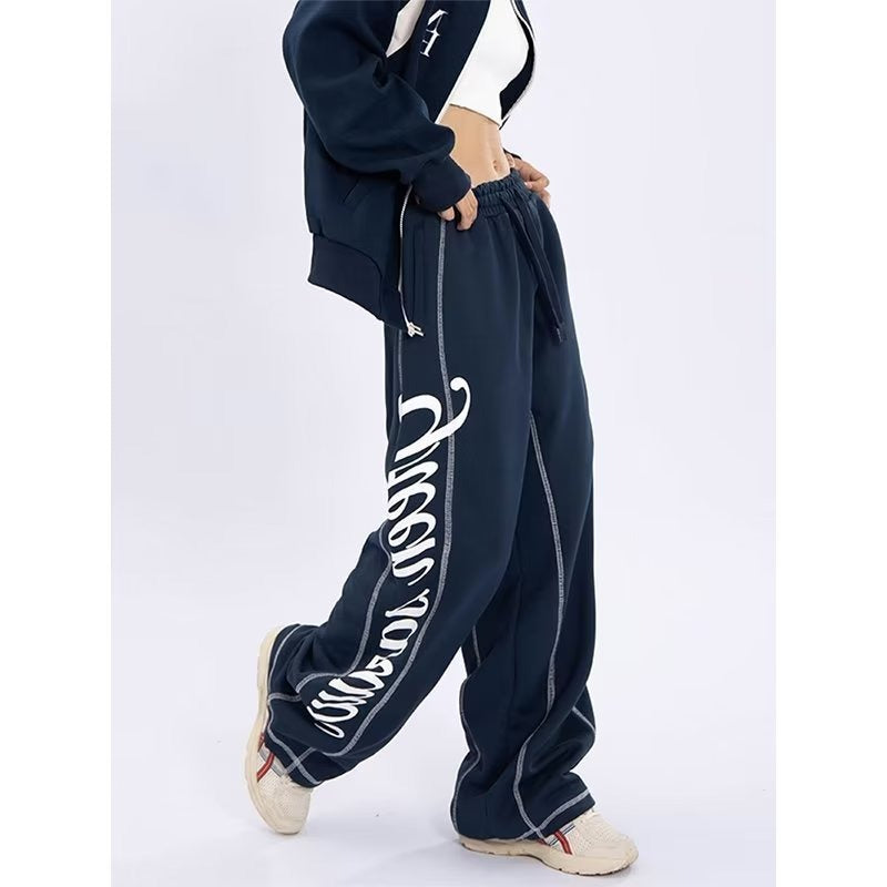 Women casual pants looseretro