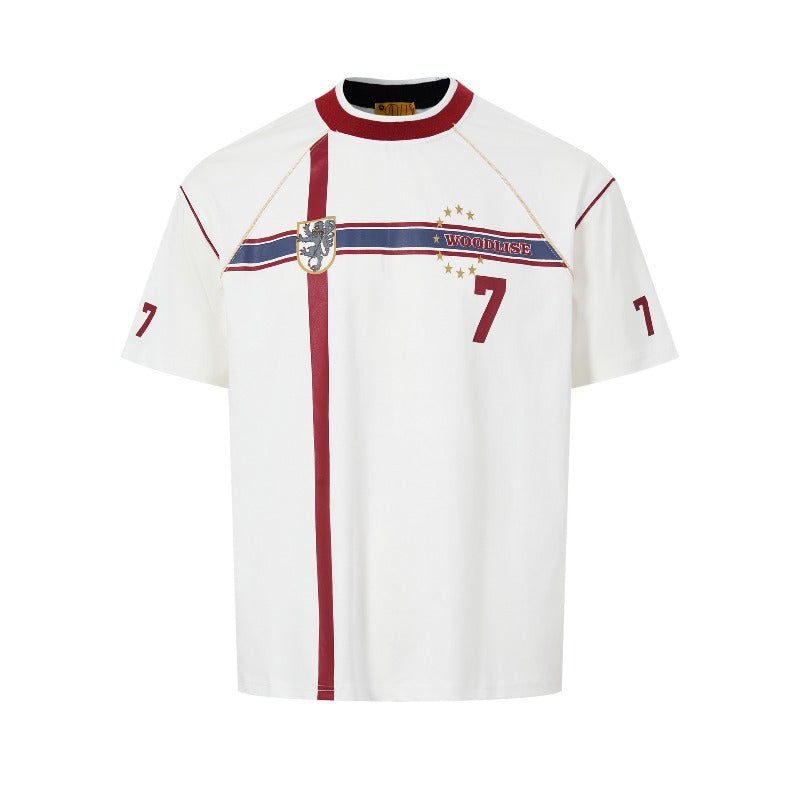 Men's t-shirts: wt american street style, unisex, high-end, summer creative jersey design, men's slightly loose-fit short-sleeve t-shirt