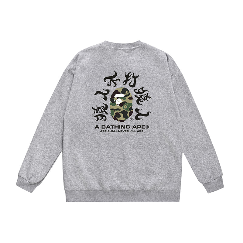 Bathing ape Crew neck sweatshirt
