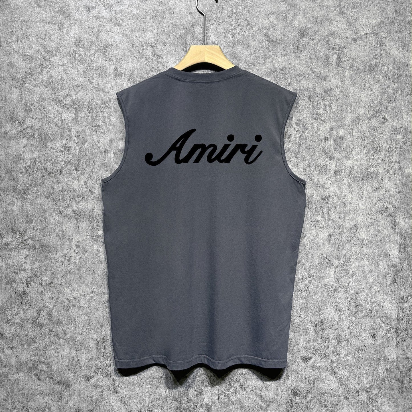 Amiri tank top new font printing