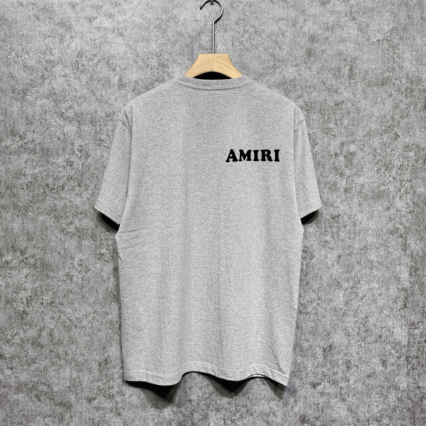 Amiri t shirts letterprinting short sleeves