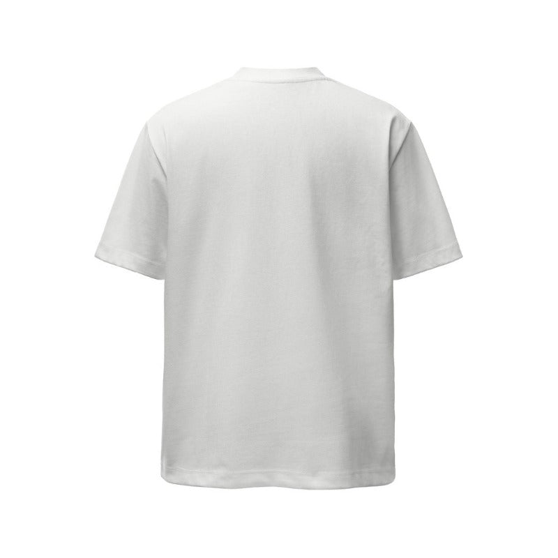 Men's t-shirts: american retro heavyweight double yarn printed hotfix rhinestone graphic design, men's high street oversized short sleeve tee