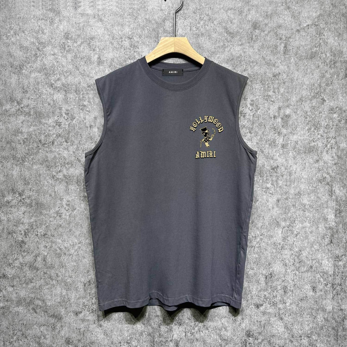 Amiri tank top dice man print