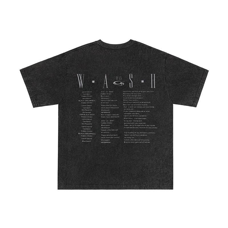 Mens T Shirts Do Old Oversize Short Sleeves