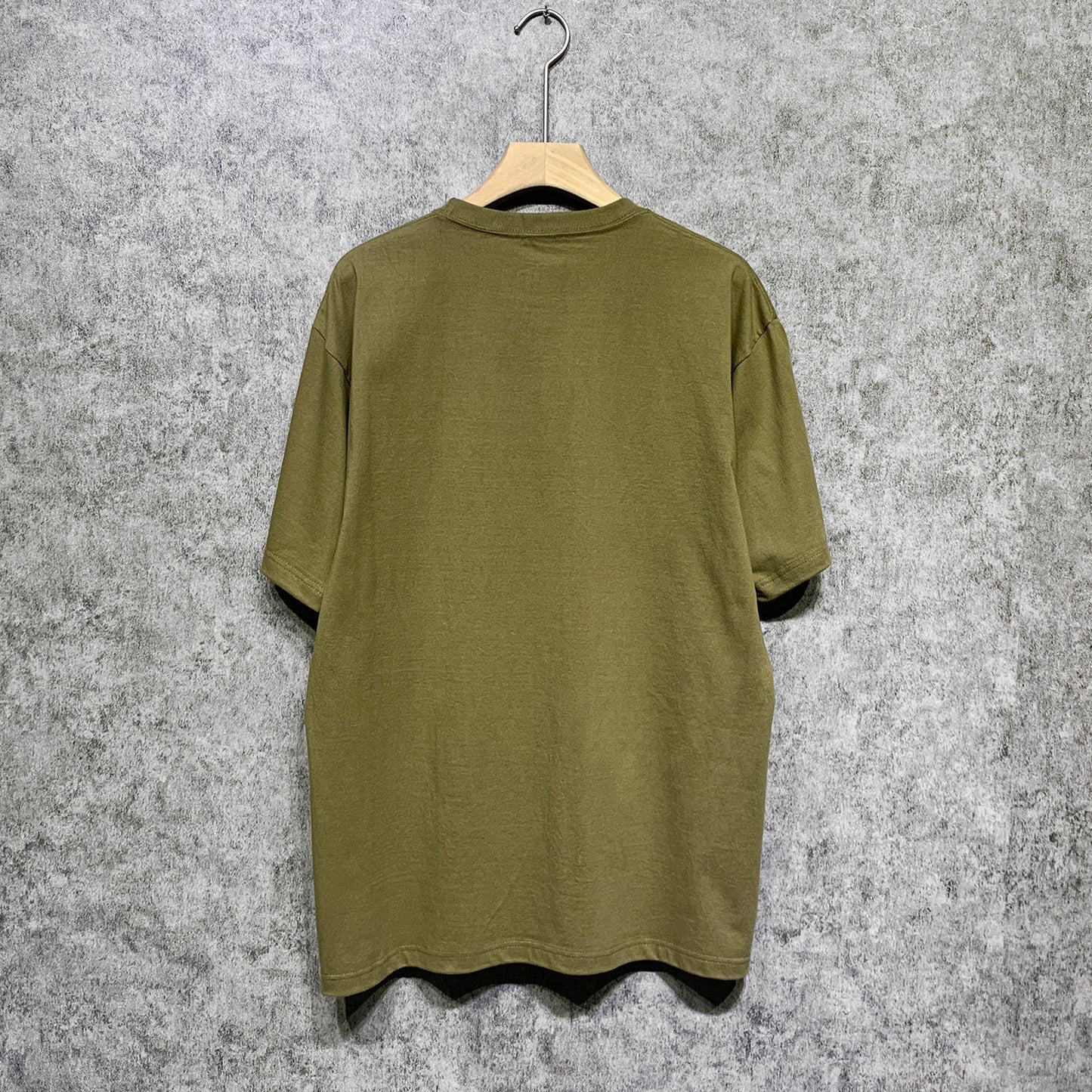 Amiri t shirts flame gold letterprinting short sleeves