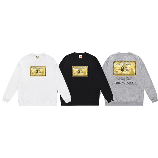 Bathing ape Crew neck sweatshirt