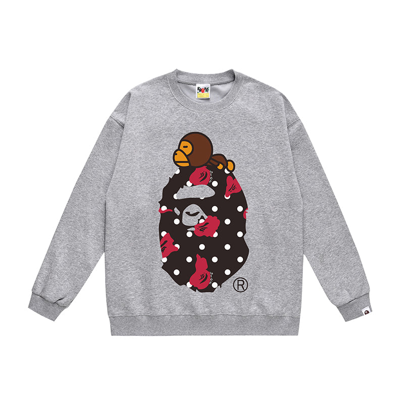 Bathing ape Crew neck sweatshirt