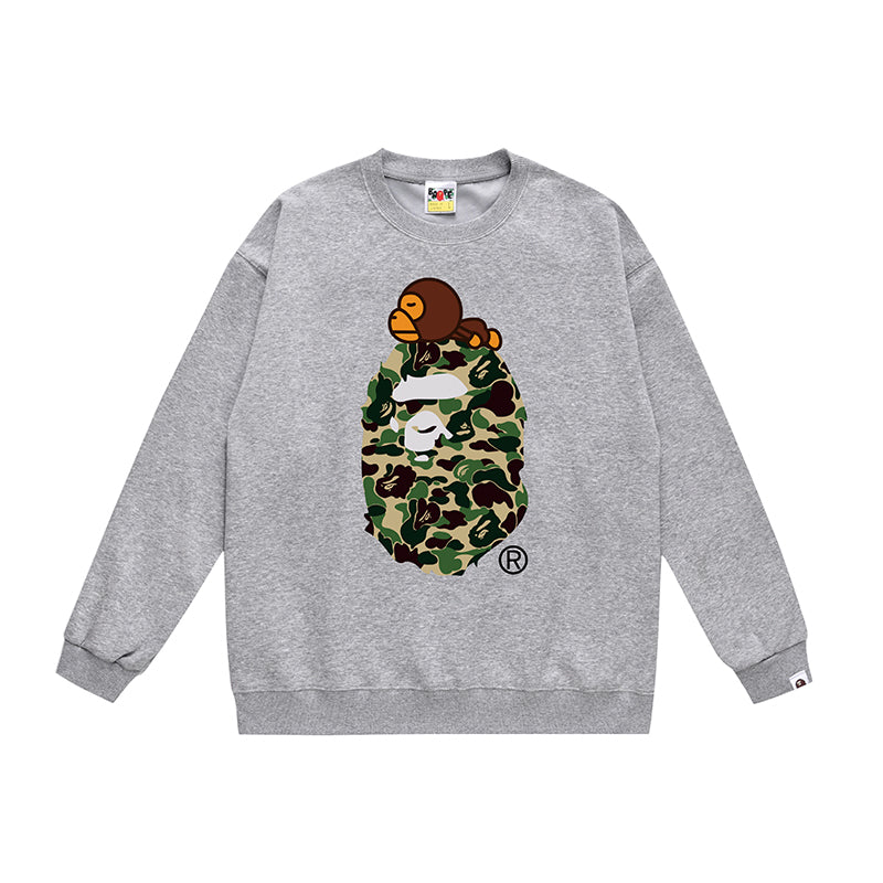 Bathing ape Crew neck sweatshirt