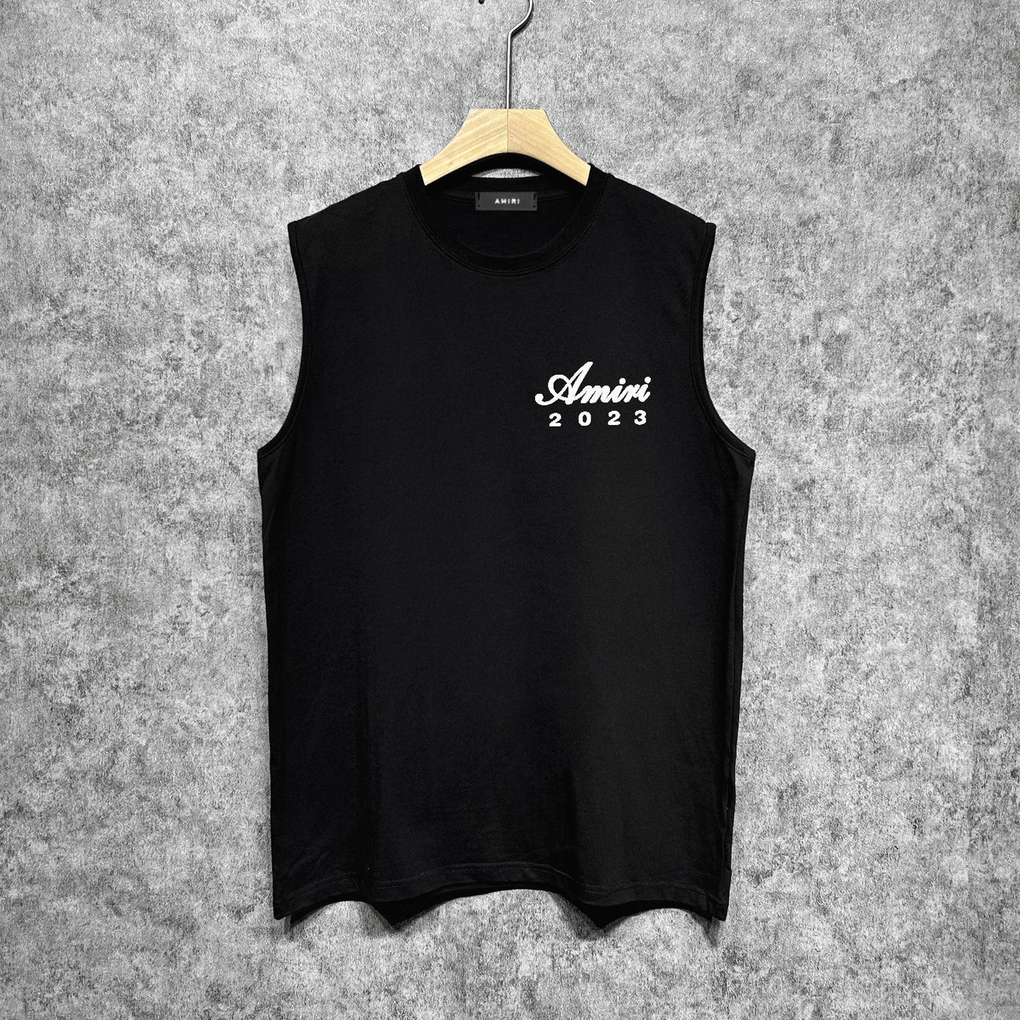 Amiri tank top giant rabbit printing