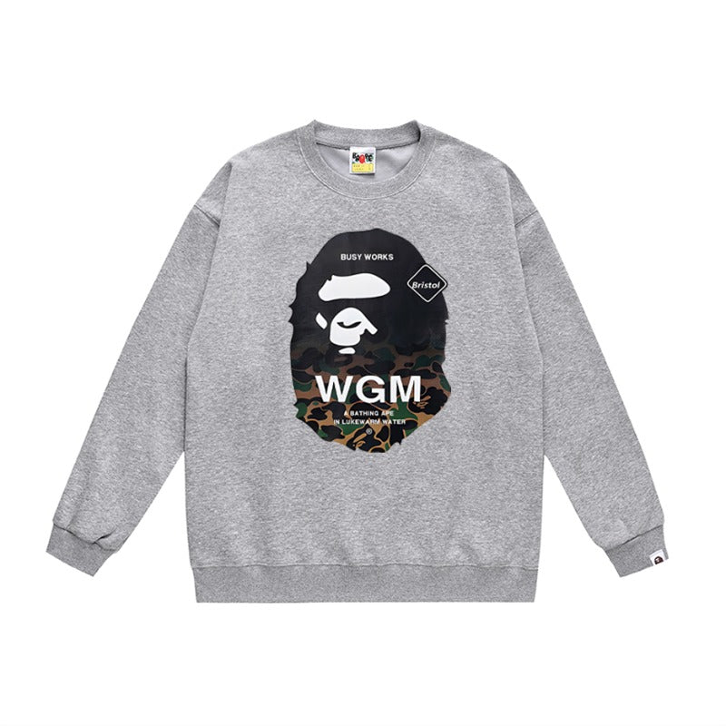 Bathing ape Crew neck sweatshirt
