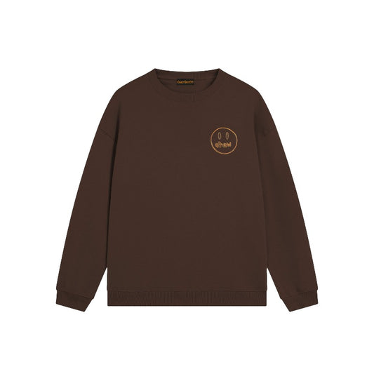 Drew house hoodie - autumn/winter d@ew smiley face letter graphic crewneck pullover sweatshirt - wholesale