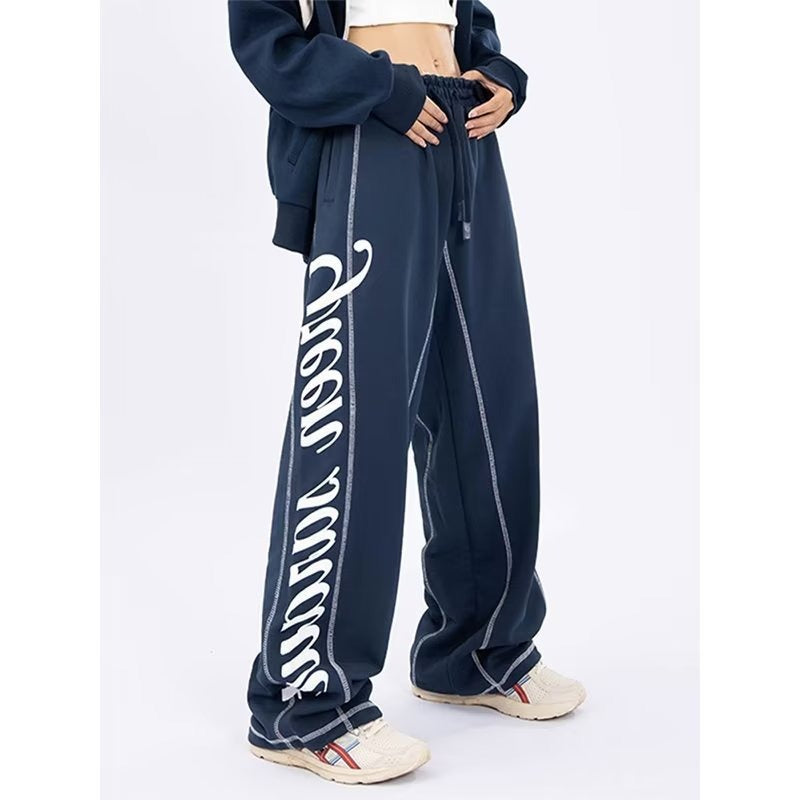 Women casual pants looseretro
