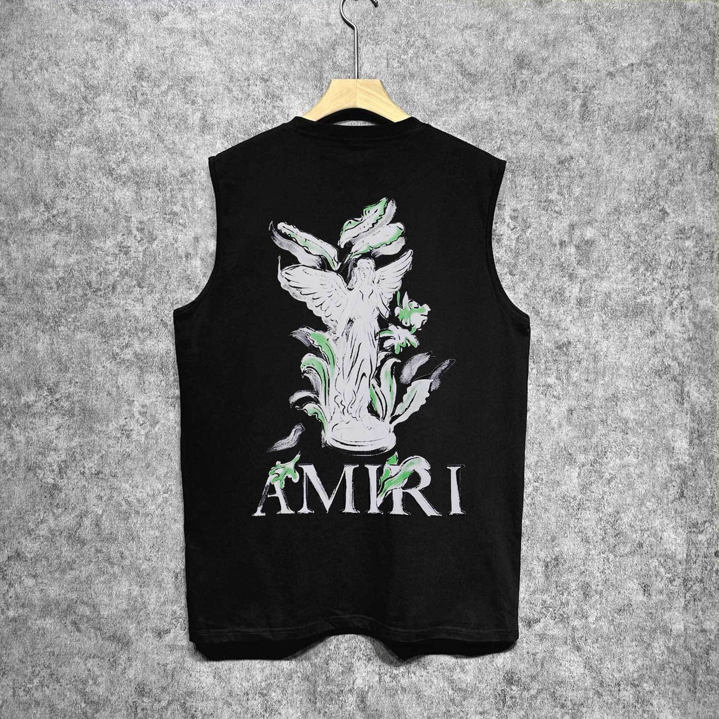 Amiri tank top angel printing