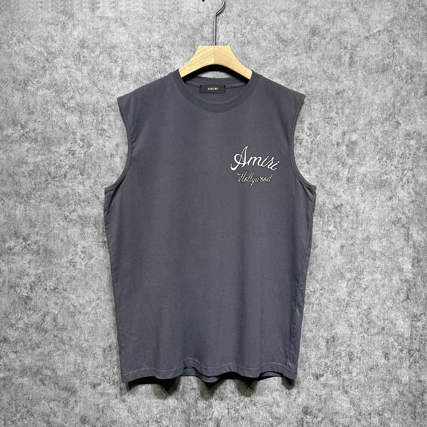 Amiri tank top letter padded printing
