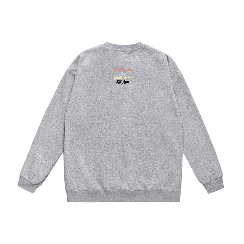 Bathing ape Crew neck sweatshirt