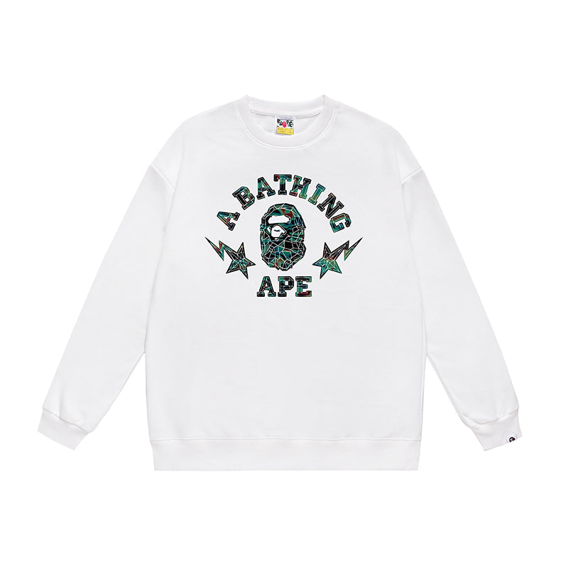 Bathing ape Crew neck sweatshirt