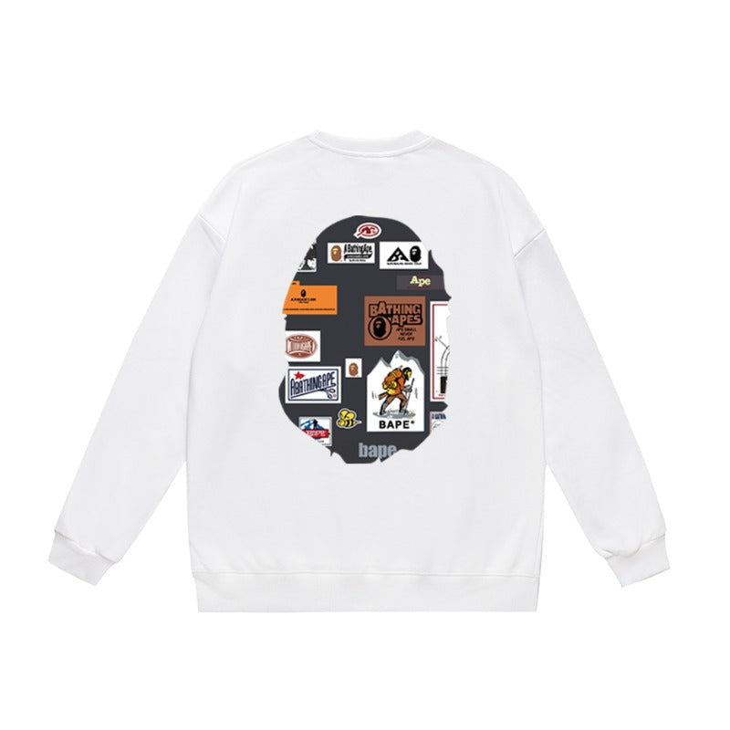 Bathing ape Crew neck sweatshirt