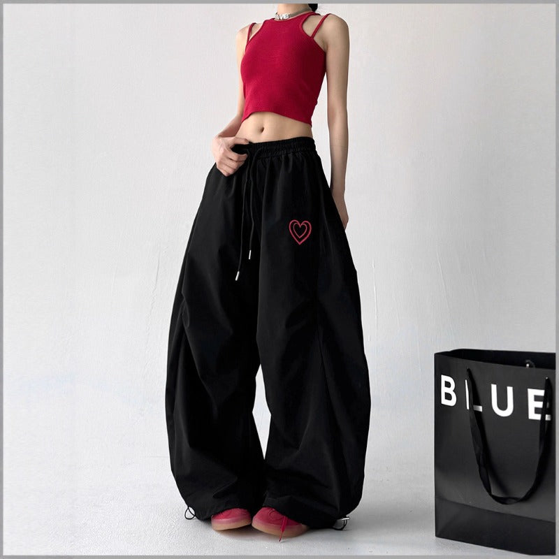 Women casual pants wide leg pants summer hip hop casual pants