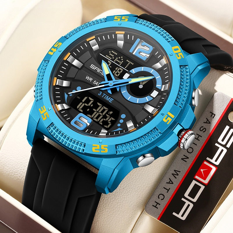 Men's watches luminous alarm clock