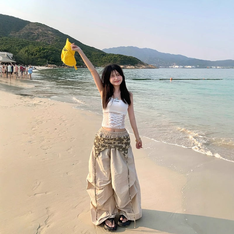 Women casual pants summerloose