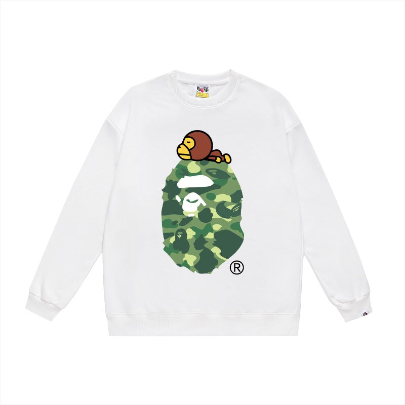 Bathing ape Crew neck sweatshirt