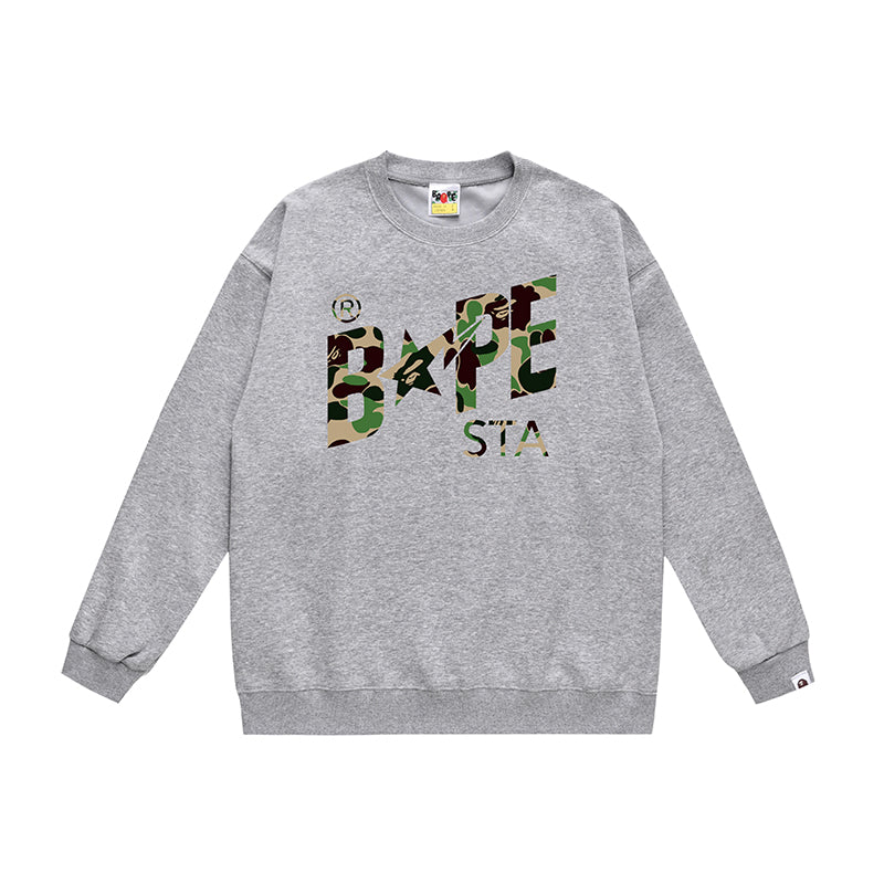 Bathing ape Crew neck sweatshirt