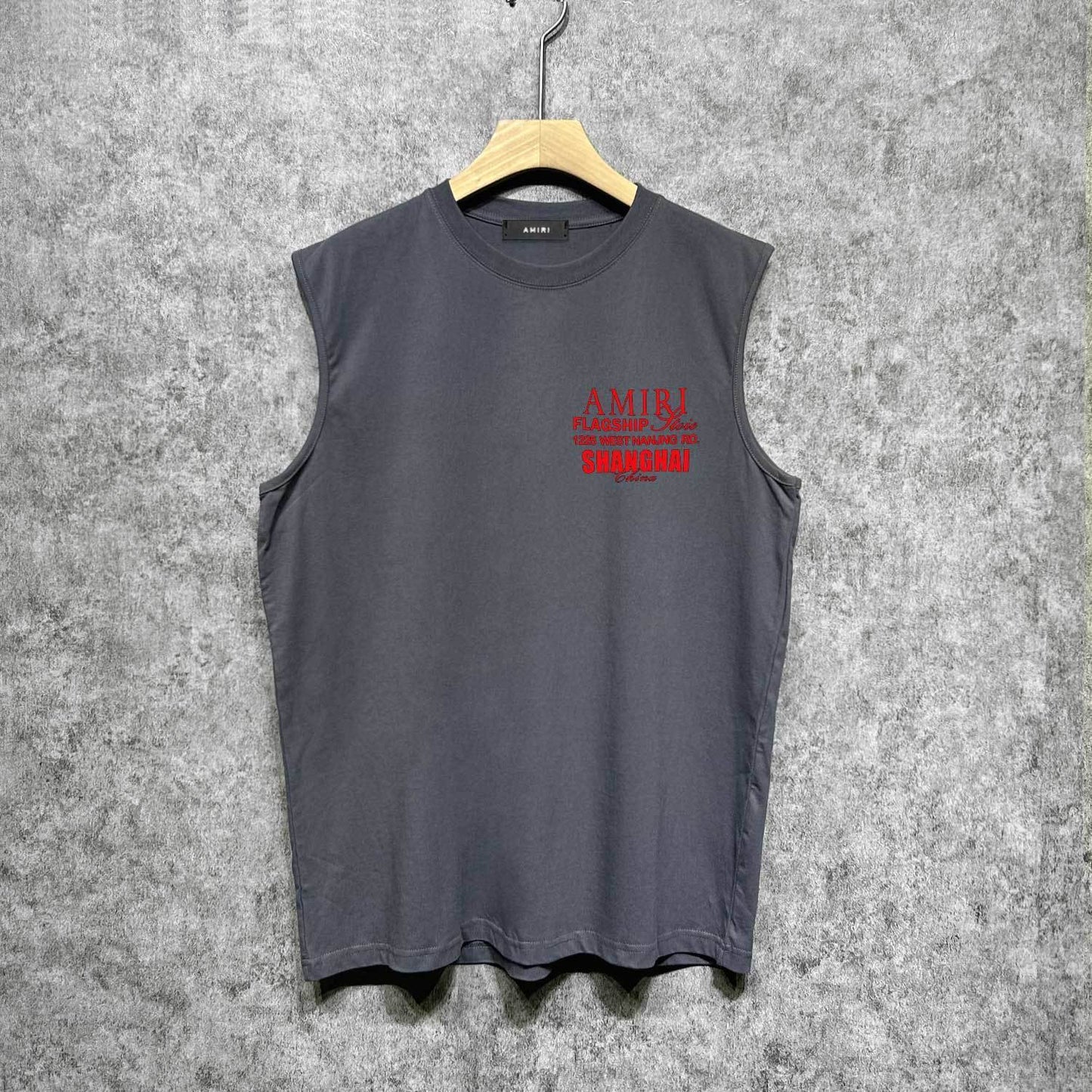 Amiri tank top bone print
