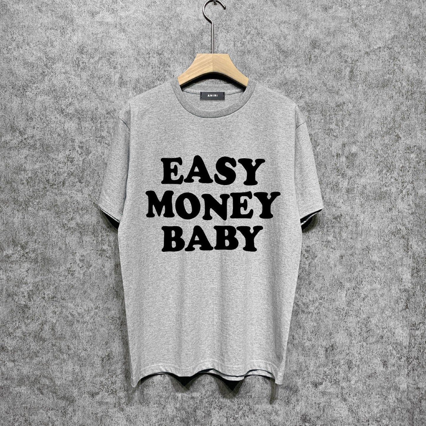 Amiri t shirts letterprinting short sleeves