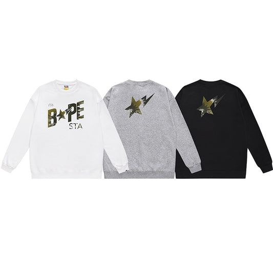 Bathing ape Crew neck sweatshirt