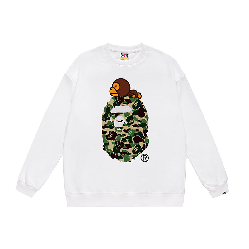 Bathing ape Crew neck sweatshirt