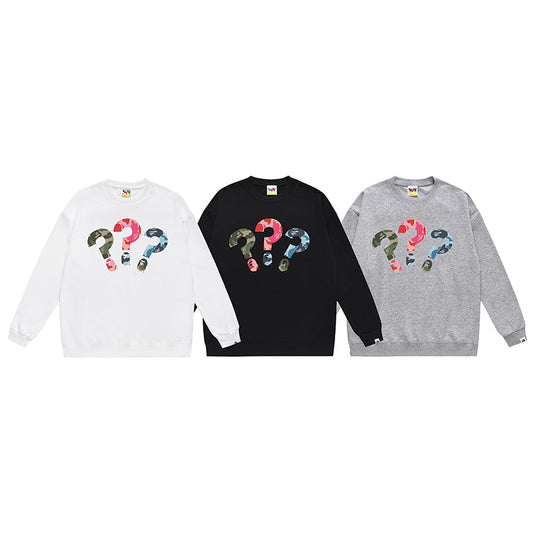 Bathing ape Crew neck sweatshirt